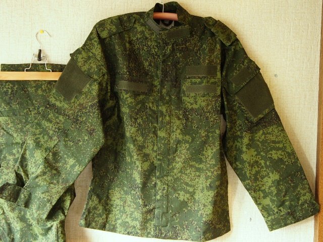 ロシア軍 デジタルフローラ迷彩服（ユニフォーム）上下セット VKBO 