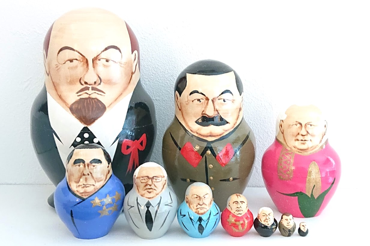 ロシア最高権力者(大統領＆書記長） レーニンバージョン 10ピース