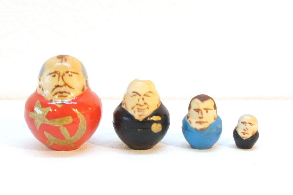 アーニャ・リャーボワ兄マトリョーシカ/マトリョーシカロシア ロシア最高権力者(大統領＆書記長） レーニンバージョン 10ピース