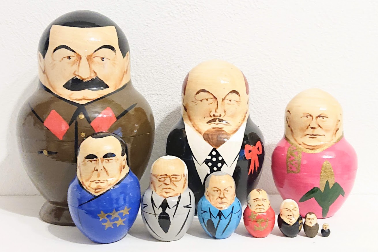 ロシア最高権力者(大統領＆書記長） スターリンバージョン 10ピース
