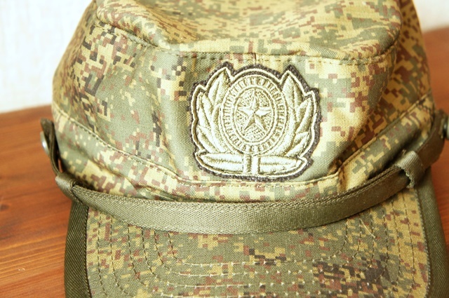 ロシア軍 サイドキャップ 帽章付き サイズ58
